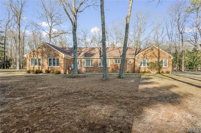 view of ranch-style house