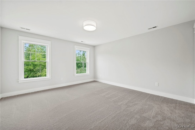 empty room featuring carpet