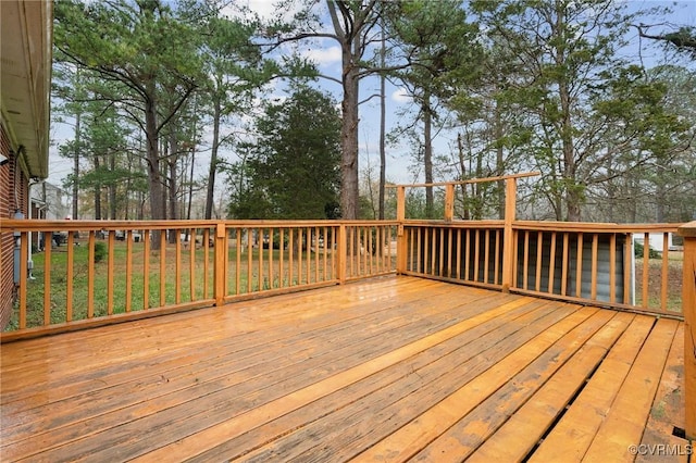 view of deck