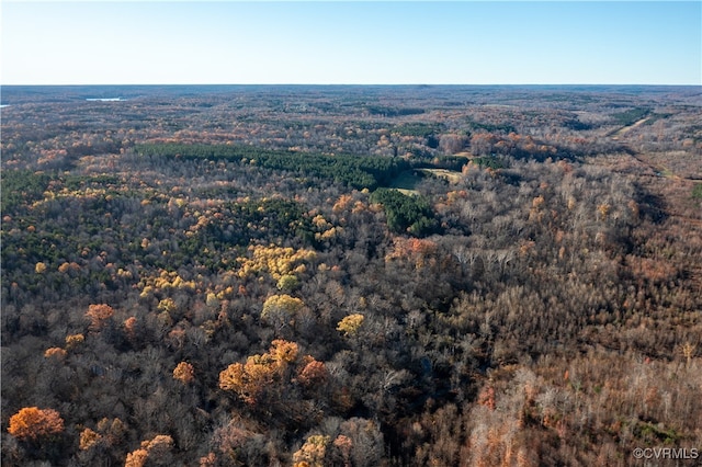 aerial view