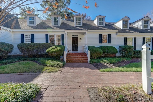 view of cape cod-style house