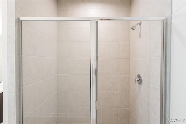 bathroom with an enclosed shower