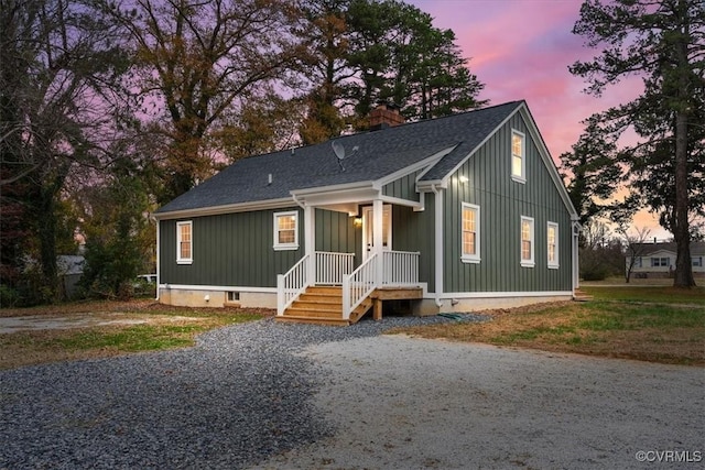 view of front of house