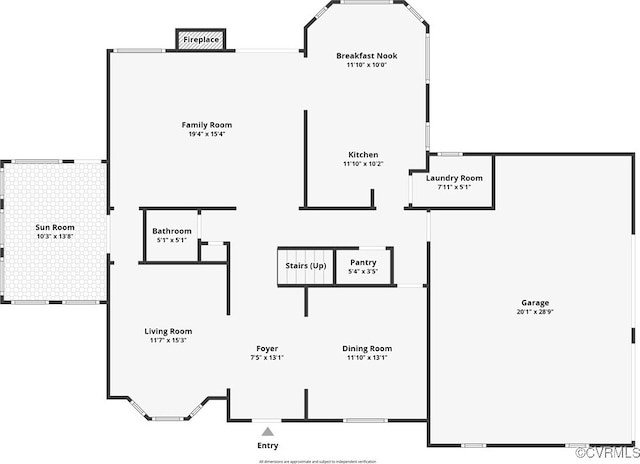 10710 Courthouse Rd, Dinwiddie, VA 23841 - plan