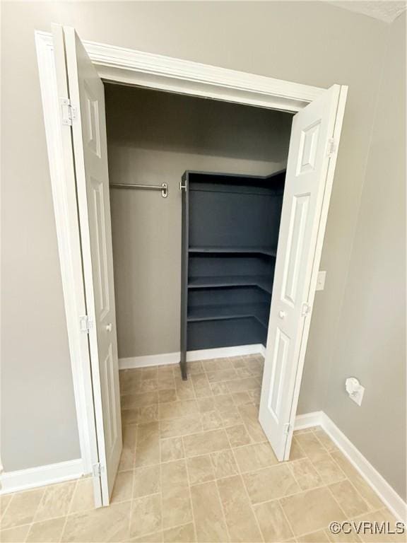 view of closet