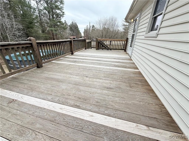 view of deck