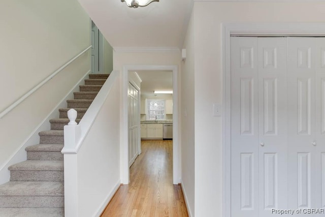 interior space featuring hardwood / wood-style flooring