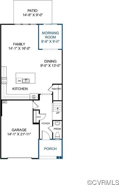 2013 Farmstead Mill Ct, Glen Allen, VA 23059 - property floor plan