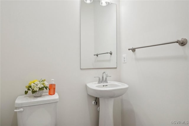 bathroom with toilet