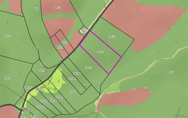 0 Meadow Creek Rd, Buckingham VA, 24599 land for sale