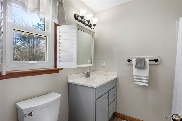 11741 Riverpark Dr, Chesterfield, VA 23838 - bathroom with toilet and vanity