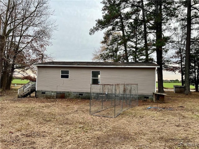 view of rear view of house