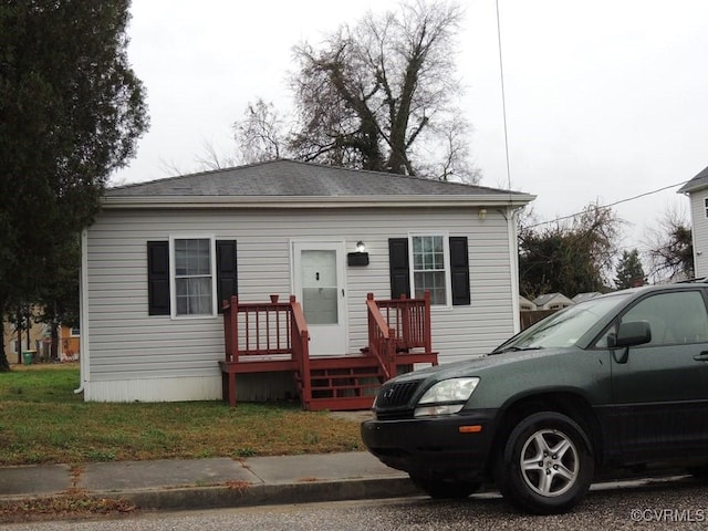 view of bungalow-style house