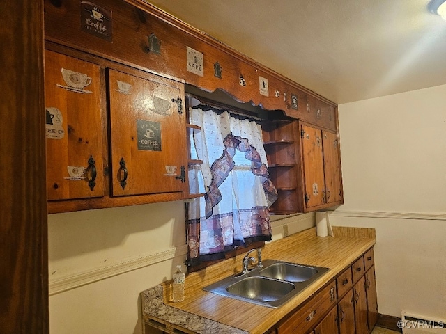 kitchen featuring sink