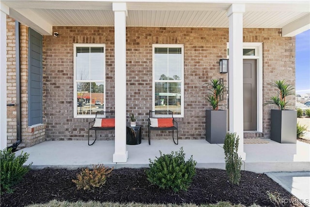 view of patio / terrace featuring a porch