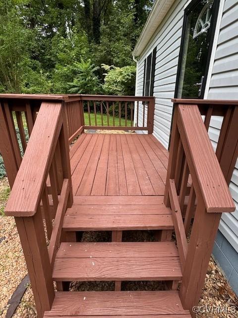 view of deck