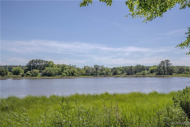 property view of water