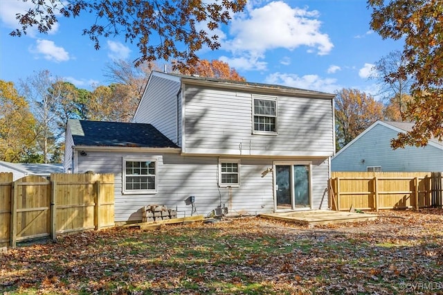 back of house featuring a patio area