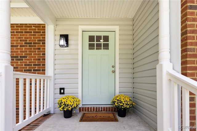 view of property entrance