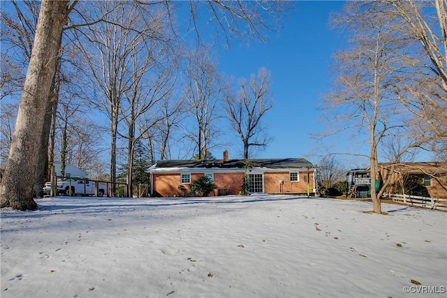 view of front of house