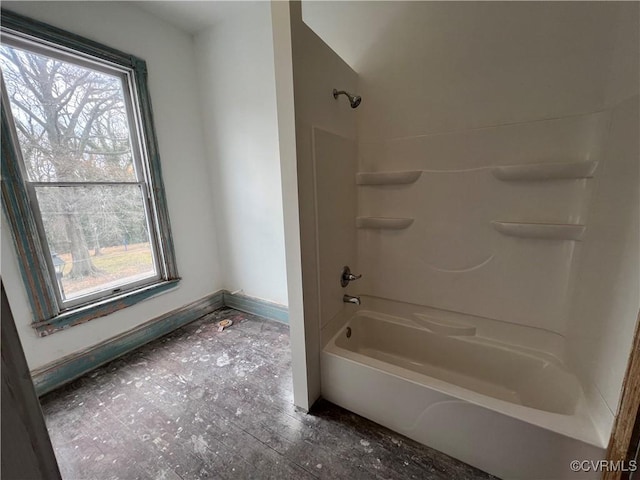 bathroom featuring shower / bathing tub combination