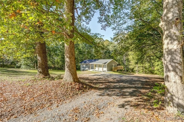 view of front of house