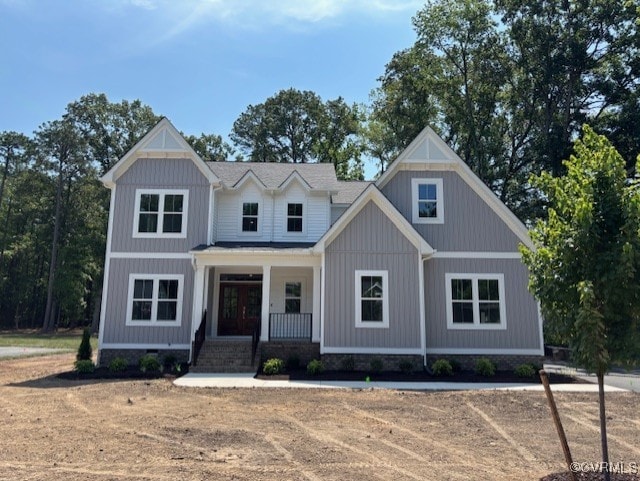 TBD1 Park St, Ashland, VA 23005 - view of front of home with covered porch and crawl space