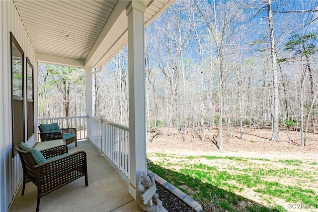 30284 Zoar Rd, Orange, VA 22508 - exterior space with a porch