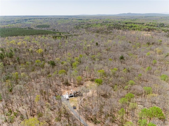 30284 Zoar Rd, Orange, VA 22508 - aerial view featuring a view of trees