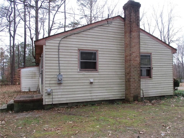 view of property exterior