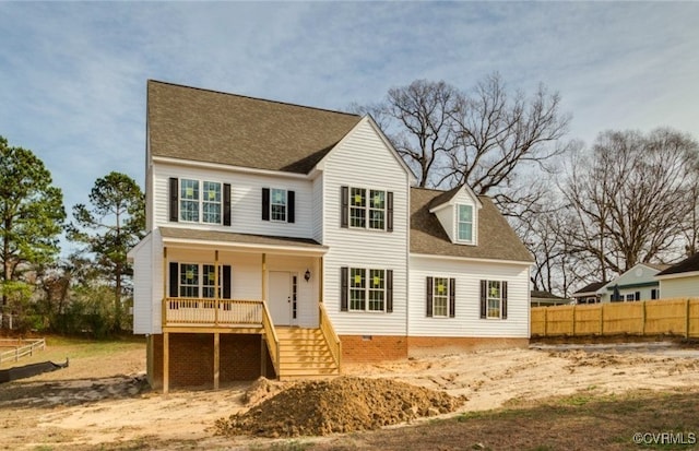 view of rear view of house