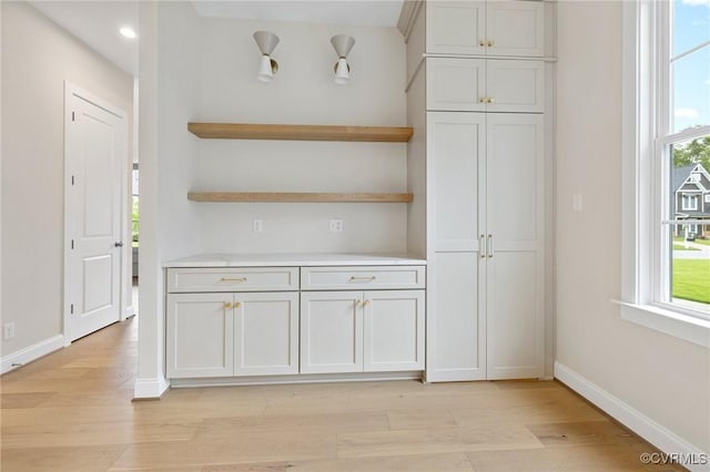 15812 W Millington Dr, Midlothian, VA 23112 - interior space with wood finished floors, baseboards, and recessed lighting