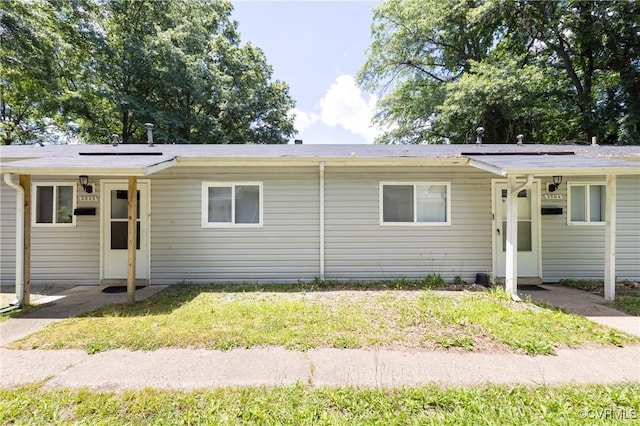 view of ranch-style home