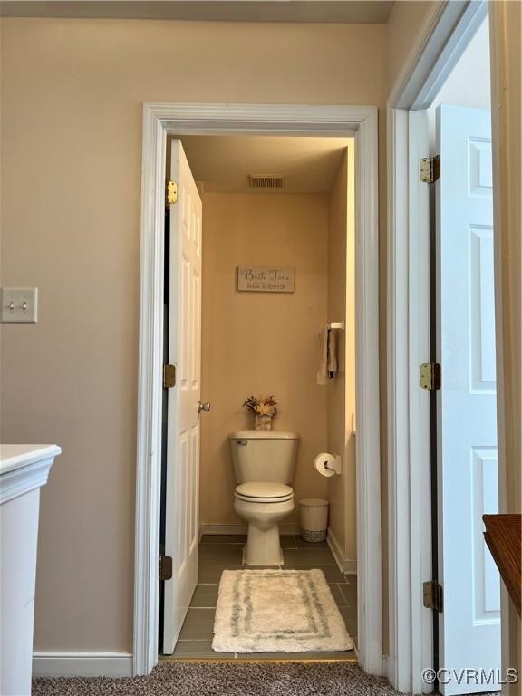 bathroom with toilet