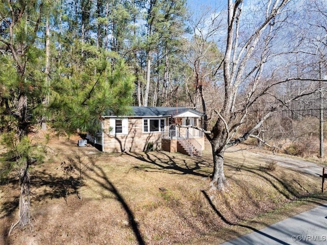 view of ranch-style house