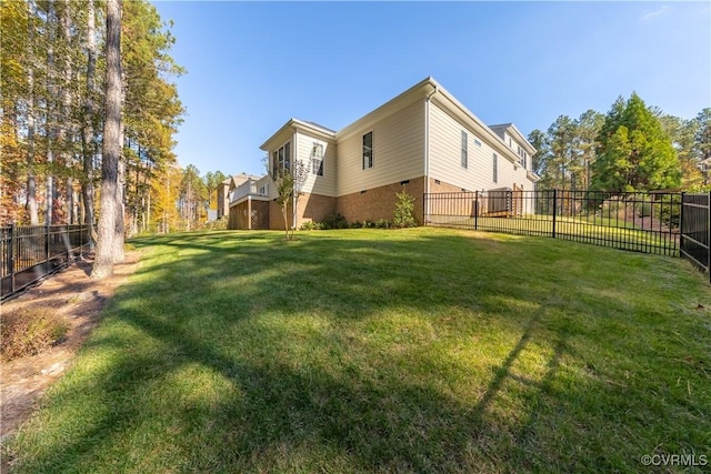 5080 Brandon Pines Way, Providence Forge, VA 23140 - view of yard with fence