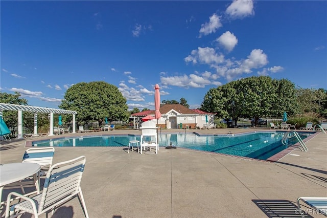 5080 Brandon Pines Way, Providence Forge, VA 23140 - pool featuring a pergola and a patio area