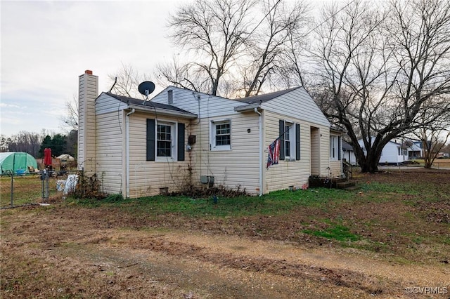 view of property exterior