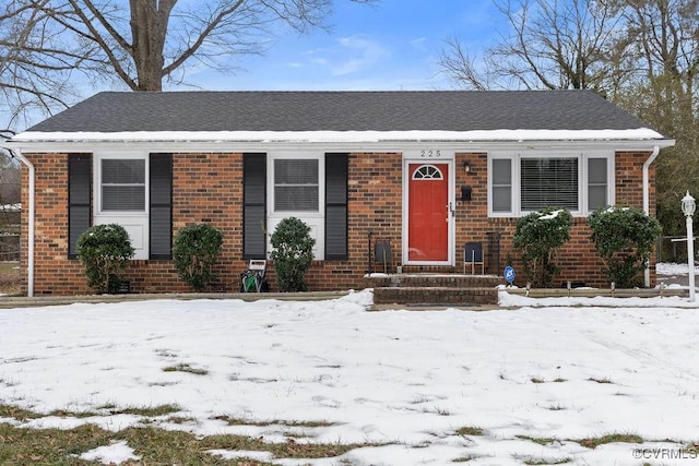 view of front of house