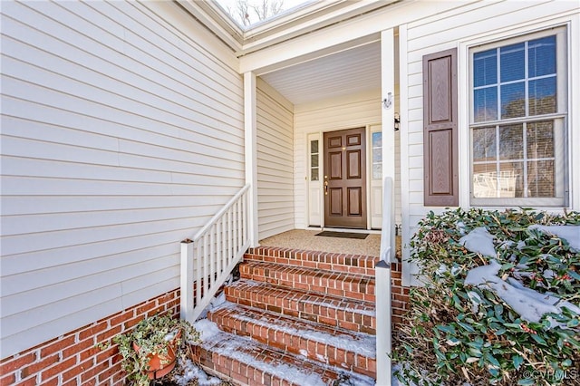 view of property entrance