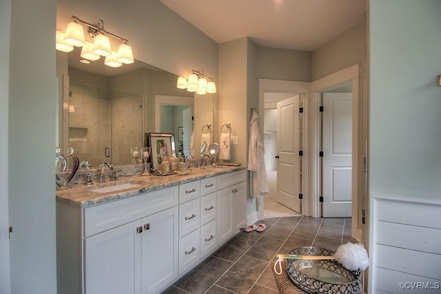 1509 Buford Rd, North Chesterfield, VA 23235 - full bath featuring double vanity and a stall shower