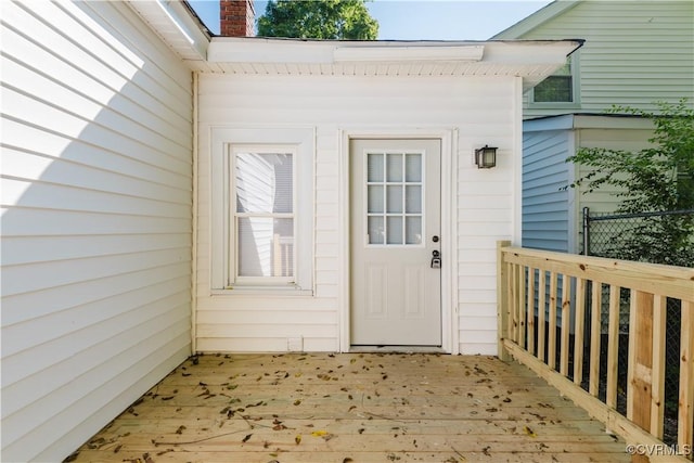 view of entrance to property