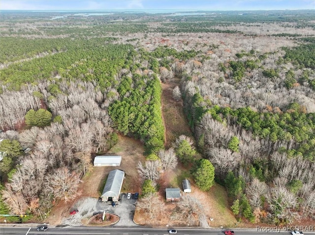 aerial view