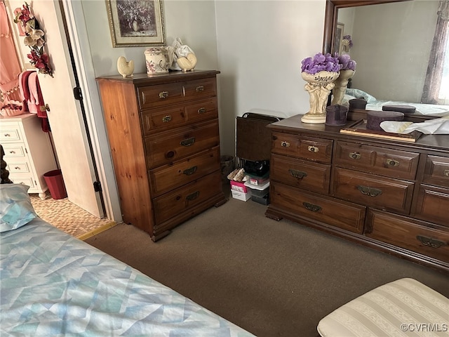 bedroom featuring carpet floors