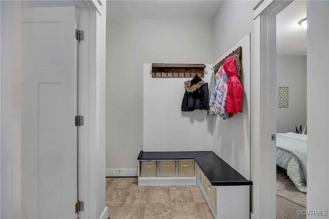 view of mudroom