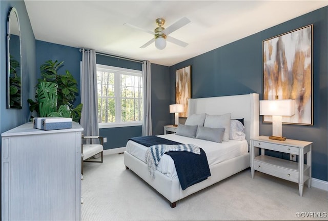 11163 Independence Rd, Ashland, VA 23005 - carpeted bedroom featuring ceiling fan