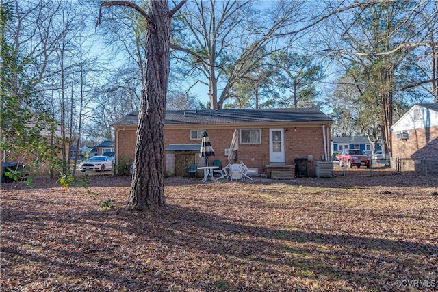 view of rear view of house