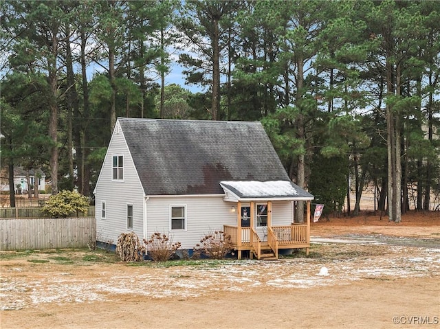 view of front of house