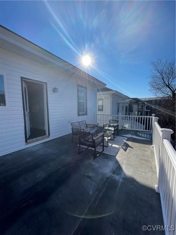 view of patio / terrace featuring outdoor lounge area