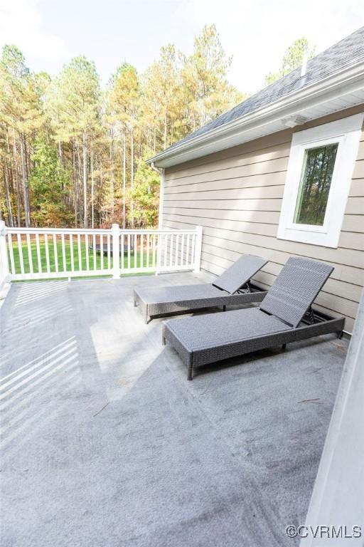 view of patio / terrace featuring a deck